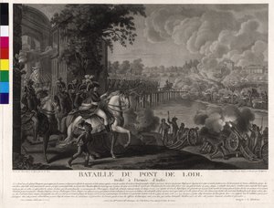 Schlacht von Lodi am 10. Mai 1796 von Artist Unknown