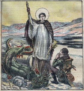 Bernhard von Menthon (Gravur) von Artist Unknown