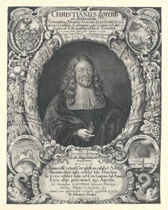 Christian Lorenz Adlershelm (Druck) von Artist Unknown