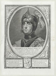 Graf von Holland Dietrich IV (Druck)