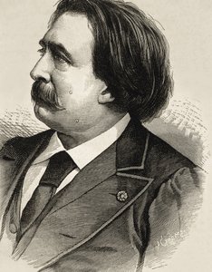Dore, Paul Gustave (1832-1883). Romantik. Radierung von Artist Unknown