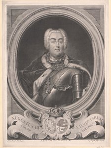 Kurfürst von Sachsen Friedrich August II. von Artist Unknown