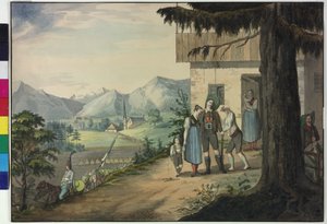 Abschied des Tiroler Landesverteidigers
