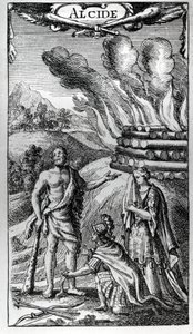 Frontispiz von "ALCIDE oder Der Triumph des Herkules" von Artist Unknown