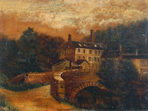 Gibson Mill von Artist Unknown