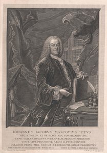 Johann Jakob Mascov von Artist Unknown