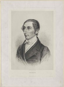 Karl Maria von Weber von Artist Unknown