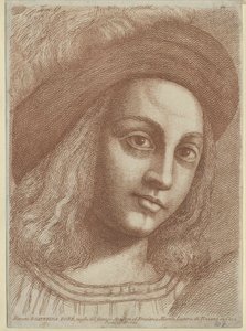 Katharina von Bora (Druck) von Artist Unknown