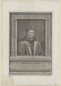 König von Dänemark Christian I von Artist Unknown