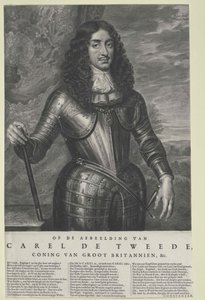 König von England Karl II. von Artist Unknown