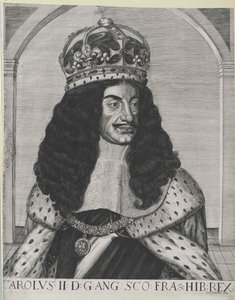 König von England Karl II. von Artist Unknown