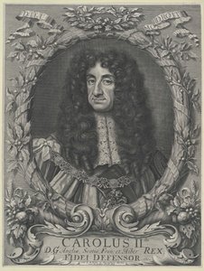 König von England Karl II. von Artist Unknown