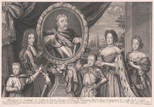 König von Polen Johann III Sobieski (Druck) von Artist Unknown