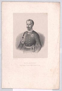 König von Sardinien Karl Albert von Artist Unknown