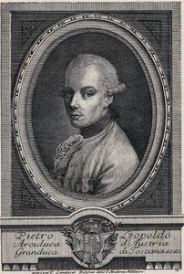 Leopold II., Heiliger Römischer Kaiser - Porträt von Peter Leopold von Habsburg-Lothringen, Großherzog der Toskana und deutscher Römischer Kaiser von Artist Unknown