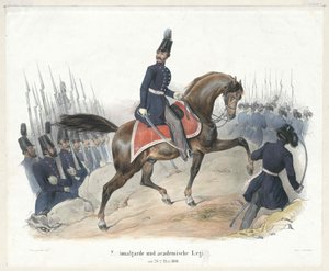 Nationalgarde und Kollegiallegion am 26. Mai 1848