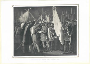 Verfassungszeremonie am 15. März 1848 von Artist Unknown
