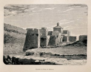 Palma de Mallorca. Mauern (Stich) von Artist Unknown
