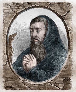Porträt von Francois Joseph Le Clerc du Tremblay, Marquis de Maffliers, genannt Père Joseph, Kapuziner und französischer Staatsmann (1577-1638) von Artist Unknown