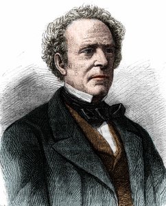 Porträt von Prosper Duvergier de Hauranne, französischer Politiker (1798 - 1881). von Artist Unknown