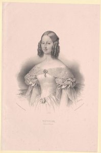 Prinzessin von Sachsen-Coburg-Gotha Victoria von Artist Unknown