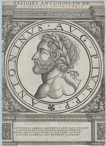 Römischer Kaiser Antoninus Pius von Artist Unknown
