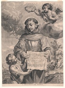 Heiliger Antonius von Padua von Artist Unknown