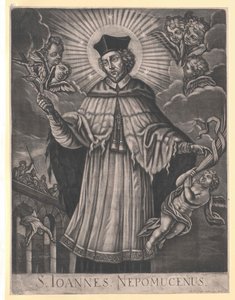 Heiliger Johannes von Pomuk von Artist Unknown