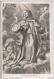 Heiliger Peter von Alcantara von Artist Unknown