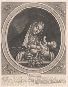 Heilige Rosa von Lima von Artist Unknown