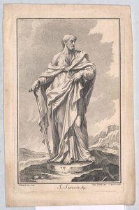 Heiliger Apostel Simon von Artist Unknown