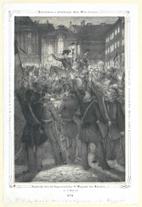 Wort über die Konzession Seiner Majestät des Kaisers am 15. Mai 1848 von Artist Unknown