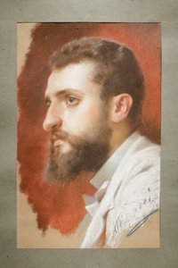 Porträt von Vittorio Guaccimanni von Arturo Moradei