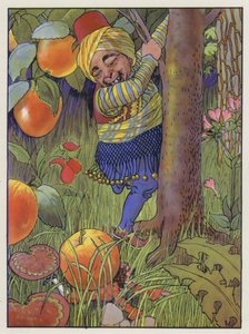 Illustration zu Gullivers Reisen von Jonathan Swift