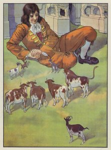 Illustration zu Gullivers Reisen von Jonathan Swift
