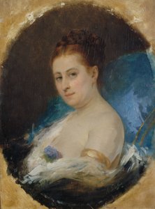 Porträt der Schauspielerin Adelaide Ristori 1822-1906, ca. 1857