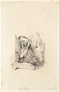 Marguerite in der Kirche von Ary Scheffer
