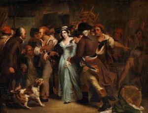 Die Verhaftung von Charlotte Corday von Ary Scheffer