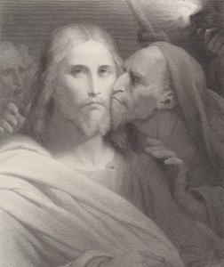 Der Kuss des Judas von Ary Scheffer