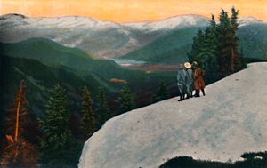 Blick vom Mount Rainier, ca. 1916
