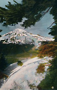Mount Tacoma vom Eagle Peak, Washington, um 1916