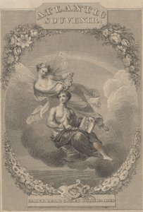 Titelblatt des Atlantic Souvenir, 1829