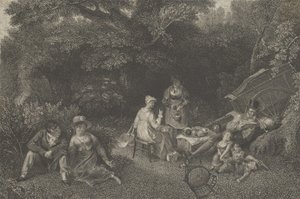 Zigeunerparty, ca. 1830 von Asher Brown Durand