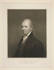 John M. Mason, D.D., S.T.P., Präsident des Dickinson College von Asher Brown Durand