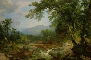 Monument Mountain, Berkshires, 1855-60 von Asher Brown Durand