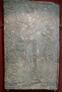 Relief aus dem Palast von Ashurnasirpal II in Kalhu, Nimrud, 9. Jahrhundert v. Chr. von Assyrian Art.