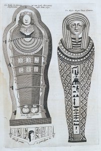 Mumien - in „Sphynx mystagoga“ von Athanase Kircher von Athanasius Kircher
