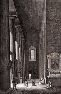 Seitenschiff der Kathedrale von Nativita di Maria Santissima