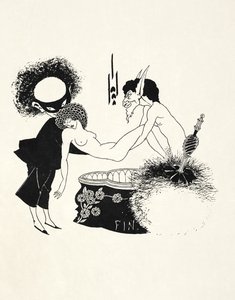 Illustration für Salome von Oscar Wilde von Aubrey (after) Beardsley