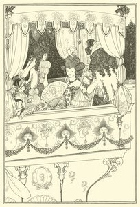 Das Lastkahn von Aubrey (after) Beardsley